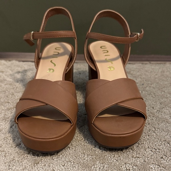 Unisa Shoes - Unisa Women's Tan Platform Sandals